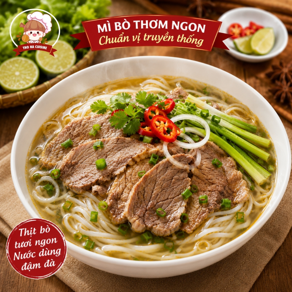 Mỳ gạo sạch Đồ Sơn gói 300g từ gạo ngon nguyên chất, không chất bảo quản