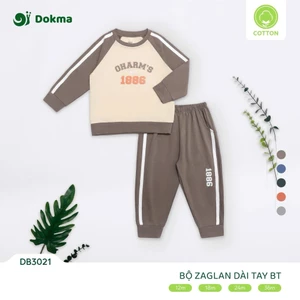 Bộ Dài Tay DOKMA Cotton DB3121 DB2044 DB2458 DB3179 DB2457 DB3026 DB3024