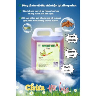 Nước Lau Sàn OCOP Sả Quế Chùa Hồi Long 2L - Sạch Thơm, An Toàn, Hỗ Trợ Đuổi Côn Trùng