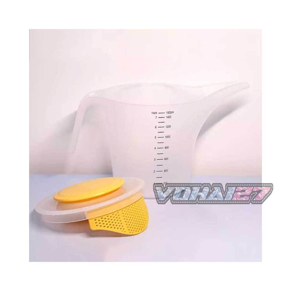 Ca Nhựa Đánh Trứng Và Kem Cheese Có Nắp Dung Tích 1.5L - 2.5 Lít