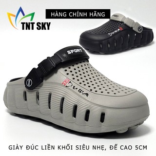 Giày Nam Đúc Liền Khối Siêu Nhẹ, Đế Cao 5cm DUWA - Hàng Chính Hãng - SH572