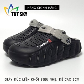 Giày Nam Đúc Liền Khối Siêu Nhẹ, Đế Cao 5cm DUWA - Hàng Chính Hãng - SH572