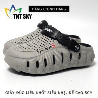 Giày Nam Đúc Liền Khối Siêu Nhẹ, Đế Cao 5cm DUWA - Hàng Chính Hãng - SH572
