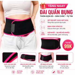 QUÀ TẶNG KHÔNG BÁN - Đai Quấn Bụng Chất Liệu Vải Cao Cấp 1 Cái