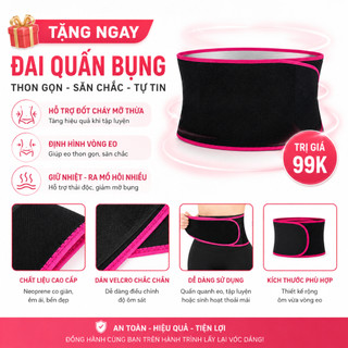 QUÀ TẶNG KHÔNG BÁN - Đai Quấn Bụng Chất Liệu Vải Cao Cấp 1 Cái