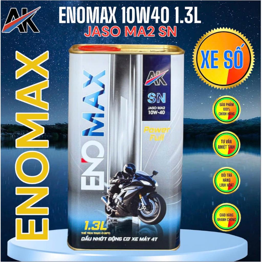 DẦU NHỚT AK LUBE ENOMAX 10W40 MA2 SN – 1.3L