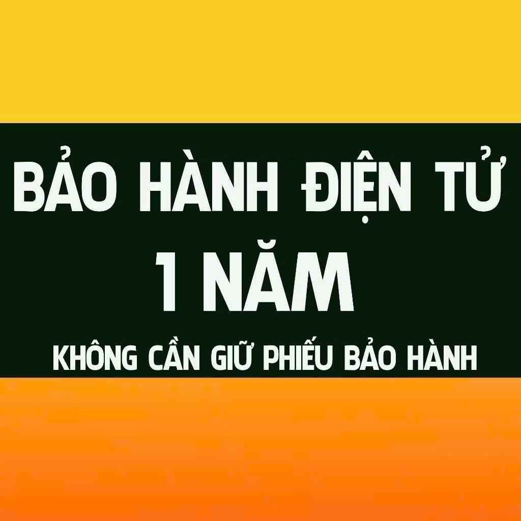 Thẻ bảo hành 12 tháng sản phẩm [KHÁCH HÀNG KHÔNG CẦN GIỮ THẺ BẢO HÀNH]