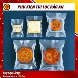 Set 100 Túi đựng bánh cookie/ bánh quy/ trà hoa( TÚI TRẮNG MỜ ) nhiều kích thước- Phukientuiloc