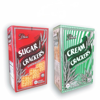 Bánh lúa lạt Cream Crackers Đbent hộp 375g (Sét 2 hộp)