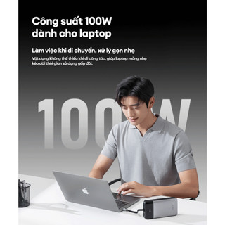 CUKTECH 25 SE Sạc Di Động | 2C+1A Max 100W | Dung Lượng 25.000mAh | Bảo Hành 18 Tháng LPB252N