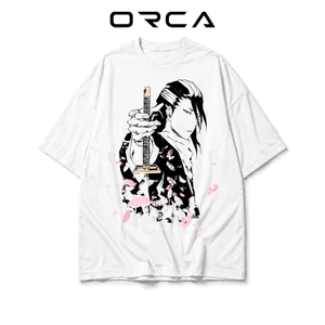 Áo thun Orca in hình Byakuya Kuchiki Bleach - Vải Cotton cao cấp - ORCA473