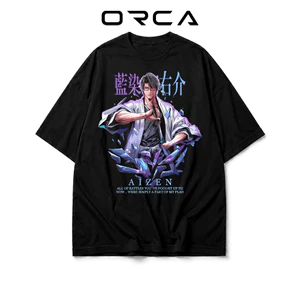 Áo thun Orca in hình Aizen Sosuke Bleach - Vải Cotton cao cấp - ORCA487