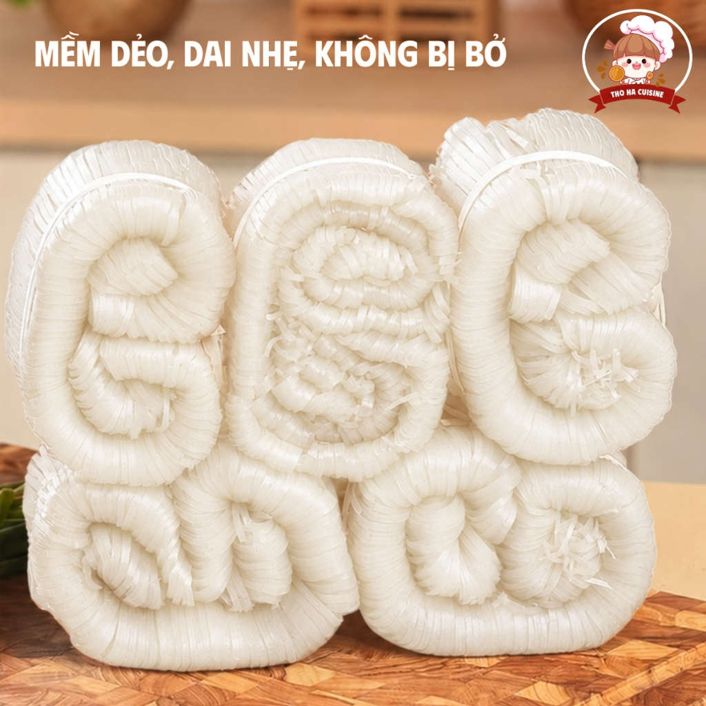 Mỳ gạo chũ đặc sản Bắc Giang sợi mềm dai từ gạo tẻ nguyên chất, không có chất phụ gia