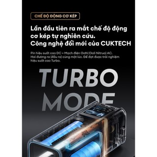 Củ Sạc GaN CUKTECH 10 FUSION 2 Trong 1 | Sạc GaN 67W & Pin dự phòng 90W Max | Dung Lượng 9.000mAh | Bảo Hành 18 Tháng
