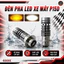 Bóng Đèn LED Pha Xe Máy P15D 12V 2 Chế Độ Vàng Trắng, Siêu Sáng Chống Chói, Lắp Đặt Dễ Dàng