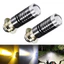Bóng Đèn LED Pha Xe Máy P15D 12V 2 Chế Độ Vàng Trắng, Siêu Sáng Chống Chói, Lắp Đặt Dễ Dàng