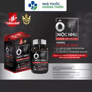 VIÊN UỐNG Ô MỘC NHU L-CYSTINE NHẬP KHẨU PHÁP - Hỗ Trợ Mọc Tóc, Giảm Rụng Tóc, Làm Đen Tóc, Giảm Tóc Bạc Sớm, Tóc Chắc Kh