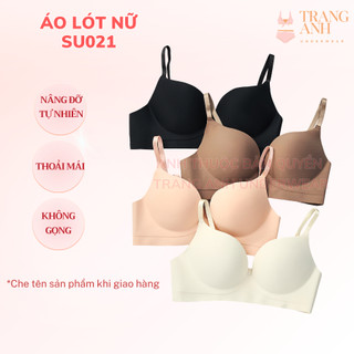 Áo Lót SU021 Chất Su Đúc Không Gọng Không Hằn Nâng Ngực Tạo Khe Cúp V Sâu Gợi Cảm Siêu Mềm Mại