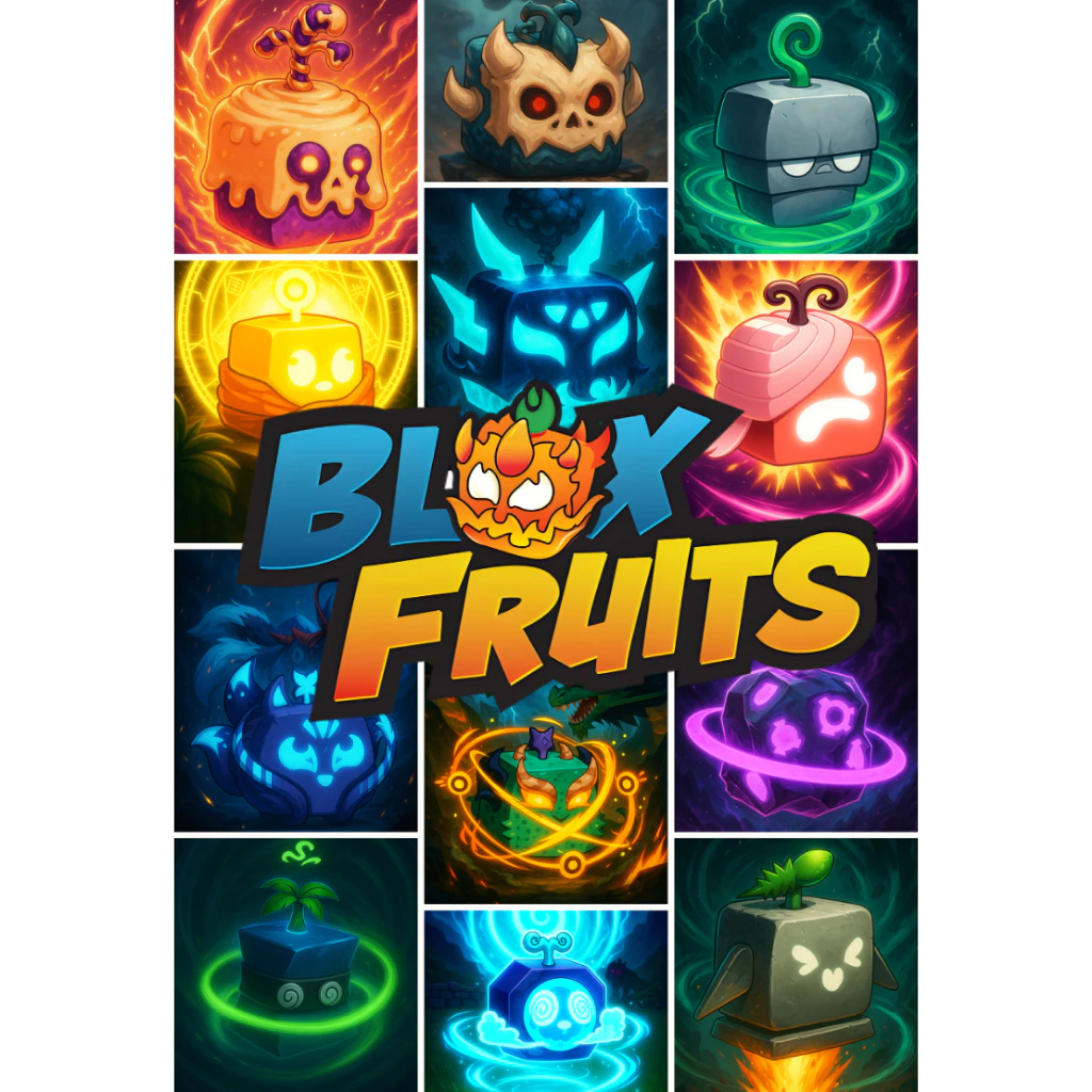 Mô Hình Dragon Fruit Blox Fruits In 3D | Trái Ác Quỷ Roblox Trang Trí, Quà Tặng Game Thủ