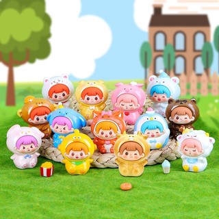 Hộp Mù Blind Box Nhân Vật Chibi Dễ Thương – Đồ Chơi Sưu Tầm Mini Cute, Quà Tặng Trang Trí Bàn Học, Bàn Làm Việc