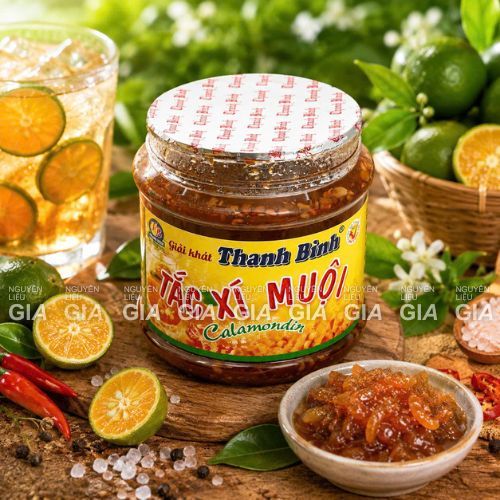 Tắc xí muội Thanh Bình hũ 900g