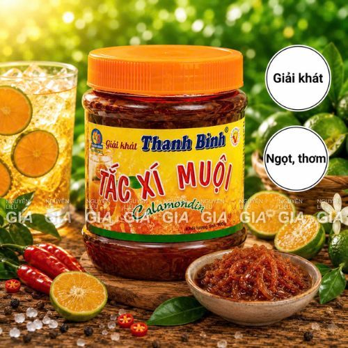 Tắc xí muội Thanh Bình hũ 900g