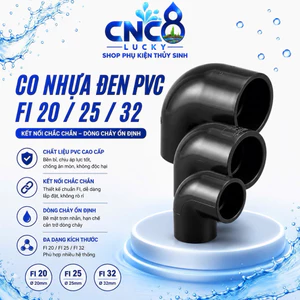 Co nhựa đen fi20/25/32