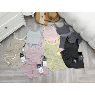 PHẠM THUỲ SHOP: SET BỘ ÁO DÂY ĐÔI MIX QUẦN ĐÙI CÓ MÚT NGỰC ẢNH THẬT