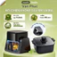 Nồi Chiên Không Dầu 6in1 Akiba Đa Năng Tiện Dụng – Công Nghệ Khí Nóng Turbo 3D (Dung Tích 4L)