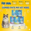 Combo 10 & 5 Lon Pate MR VET Dạng Hộp 400g Thức Ăn Ướt Cho Mèo Bổ Sung Dinh Dưỡng Toàn Diện