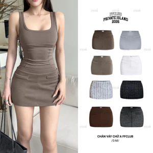 Chân Váy Quần Ngắn Dáng A có Lớp bảo hộ FFCLUB