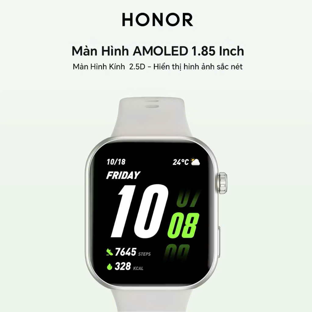 [HÀNG TĂNG KHÔNG BÁN] Đồng hồ thông minh Honor Choice Watch 2i| Màn hình  1.85 " AMOLED, Pin 14 ngày | BigBuy360 - bigbuy360.vn