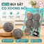 Combo 4 gói Set 6 Búi Sắt Cọ Xoong Nồi (24 cái)