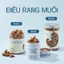 Combo Hạt Điều Cashou 4 Vị: Tỏi Ớt – Nướng Củi – Mix Hạt – Rang Muối | Giòn Bùi, Rang Mới, Không Ngấy
