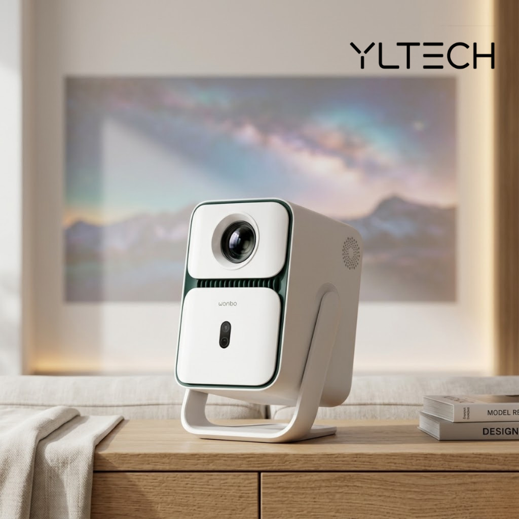 Máy Chiếu Wanbo T2 Ultra Model 2025 - Full HD 1080P, 500 ANSI Lumens, Android 11