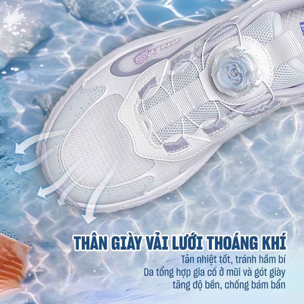 Anta Kids Giày Thời Trang Thao Bé Gái 3226C8801