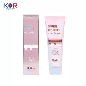 Gel Tẩy tế bào chết da mặt KOR Hàn Quốc100ml loại bỏ da thừa bụi bẩn bã nhờn,da sáng mịn.