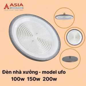 Đèn Led Nhà Xưởng, Đèn Nhà Xưởng – UFO, Đèn Xưởng Sử Dụng Chip SMD, Công Suất 100W, 150W, 200W