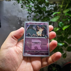 Thẻ Pokemon Team Rocket's Mimikyu 97/217 Reverse Holo