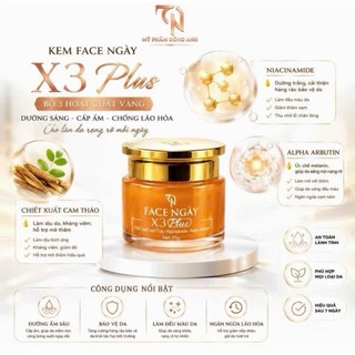 Combo Kem Face Collagen X3 Luxury Và Serum Colagen X3 công ty Mỹ phẩm Đông Anh