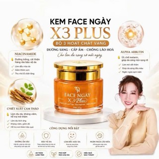 Combo Kem Face Collagen X3 Luxury Và Serum Colagen X3 công ty Mỹ phẩm Đông Anh