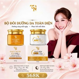Combo Kem Face Collagen X3 Luxury Và Serum Colagen X3 công ty Mỹ phẩm Đông Anh