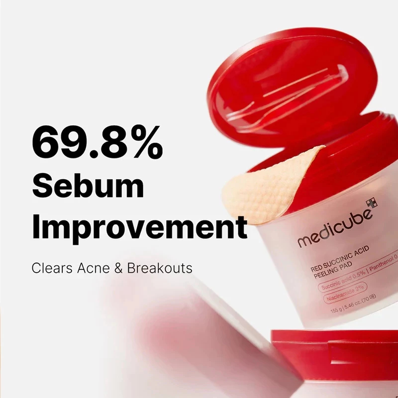 Medicube Zero Pore Pad 2.0 - 70 Pad/ Zero Pore Pad Mild / Super Cica Pad / Red Succinic Acid Pad / Deep Vita C Pad