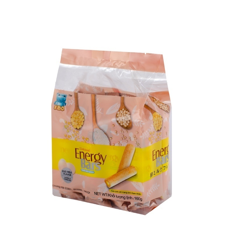 Bánh Năng Lượng IBO gói 160g - Giòn Ngon Đủ Vị, Bổ Sung Năng Lượng Cho Bé Từ 2 Tuổi