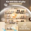 STON Tủ giày nhựa giày dép đa năng Giá lưu trữ nhiều lớp chống bụi giá Thép không gỉ để giày