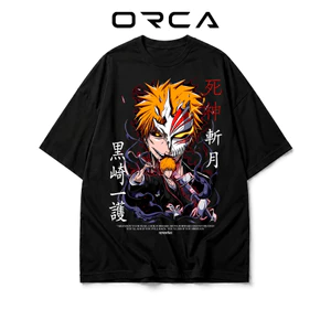 Áo thun Orca in hình Kurosaki Ichigo Bleach - Vải Cotton cao cấp - ORCA504