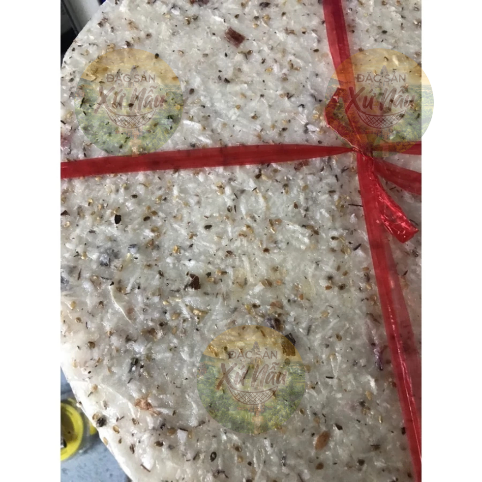 Bánh Tráng Nước Dừa Tam Quan Bình Định Đặc Sản Chính Gốc 10 Cái/Xấp Size 26-28cm - Bánh Đa Dừa Chưa Nướng Giòn Ngon