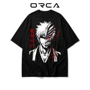 Áo thun Orca in hình Kurosaki Ichigo Bleach - Vải Cotton cao cấp - ORCA524