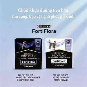 Men Vi Sinh Cho Chó Mèo - sinh đường tiêu hóa cho thú cưng, Hỗ Trợ Tiêu Hóa - Gói 5 Gói