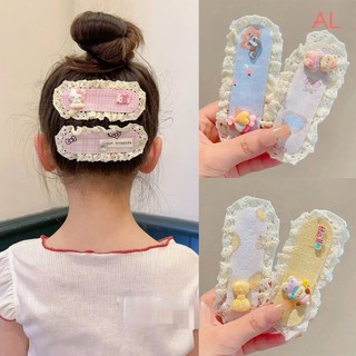 Set 2 miếng dán tóc mái nhiều hoạ tiết đính charm cutie